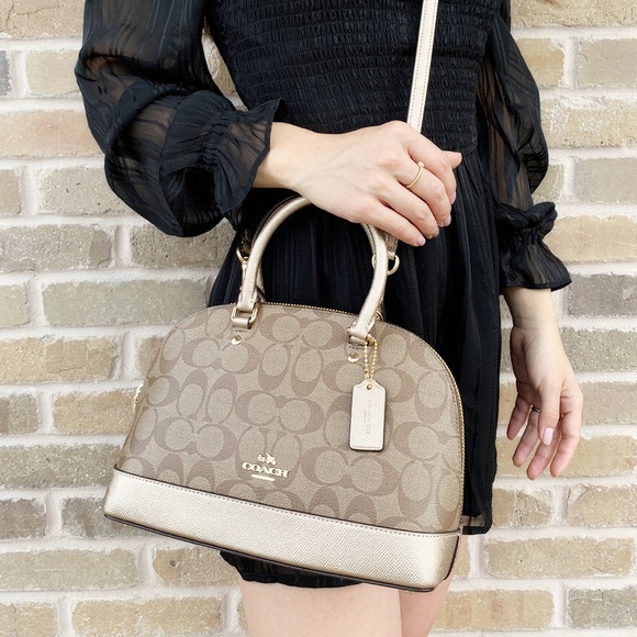 Gaby’sBags👜💕-Coach Satchel &Crossbody rose gold - Picture 3 of 6